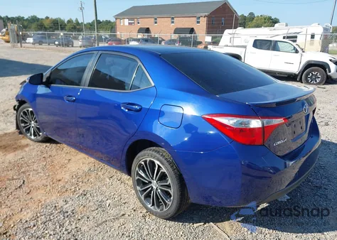 2015 Toyota Corolla S Plus from USA, damaged, VIN 2T1BURHE8FC376090